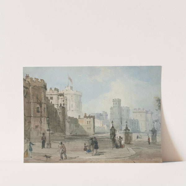 Windsor Castle by William Parrott