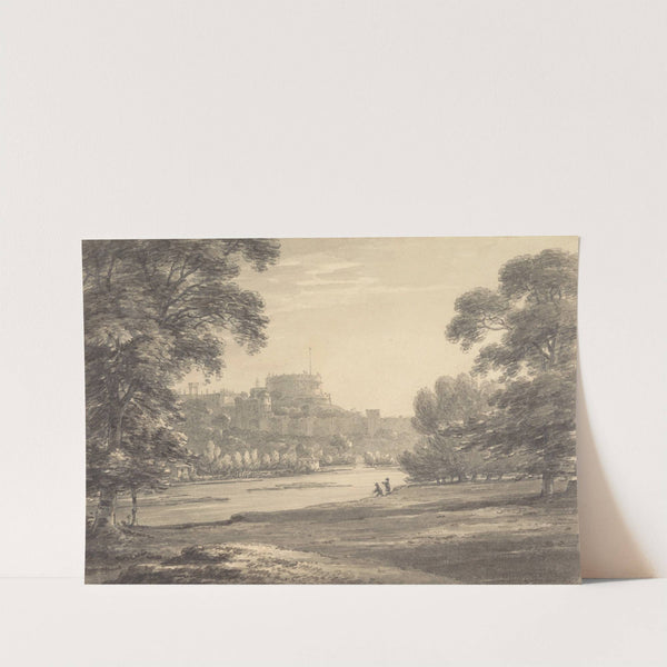 Windsor Castle from the Eton Playing Fields by Thomas Hearne