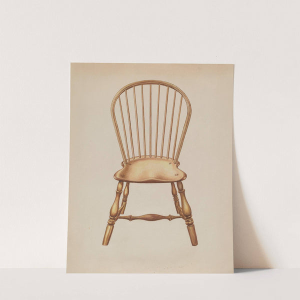 Windsor Chair (c. 1936) by Gerald Bernhardt