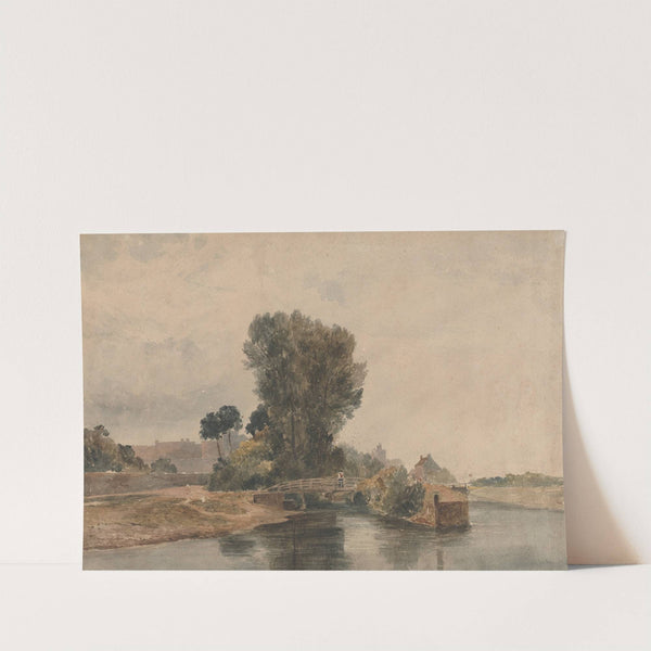 Windsor from below the Locks by Peter DeWint