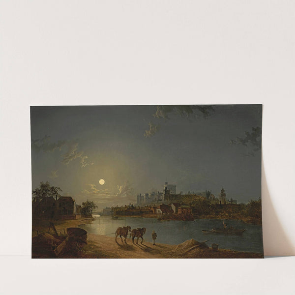 Windsor From The Thames by Henry Pether