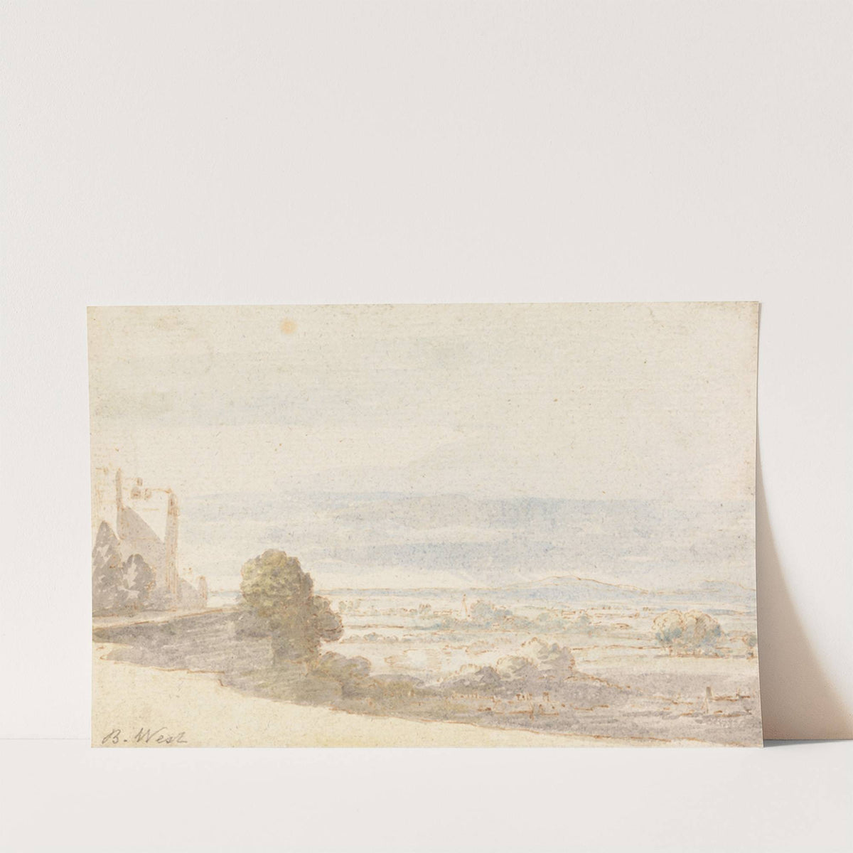 Windsor Great Park from the Castle Terrace by Benjamin West