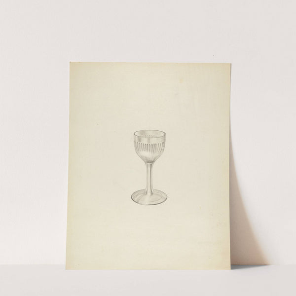 Wine Glass by Isidore Steinberg