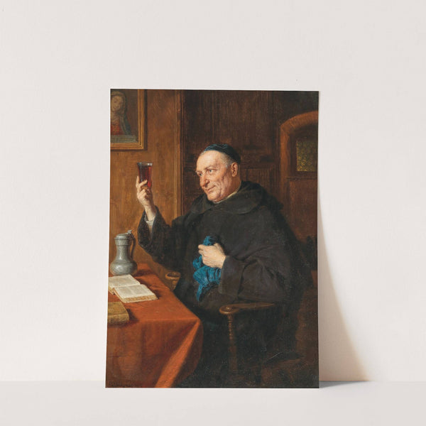 Wine Tasting (1917) by Eduard von Grützner