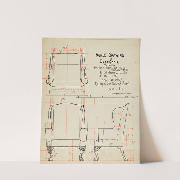 Wing Chair by M. Rosenshield-von-Paulin