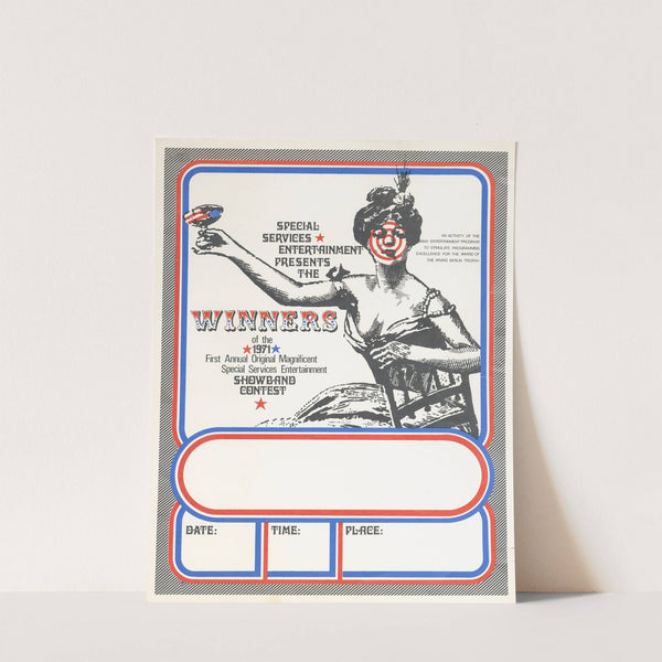 Winners of 1971 First Annual Original Magnificent Special Services Entertainment Showband Contest (1971) by United States Army