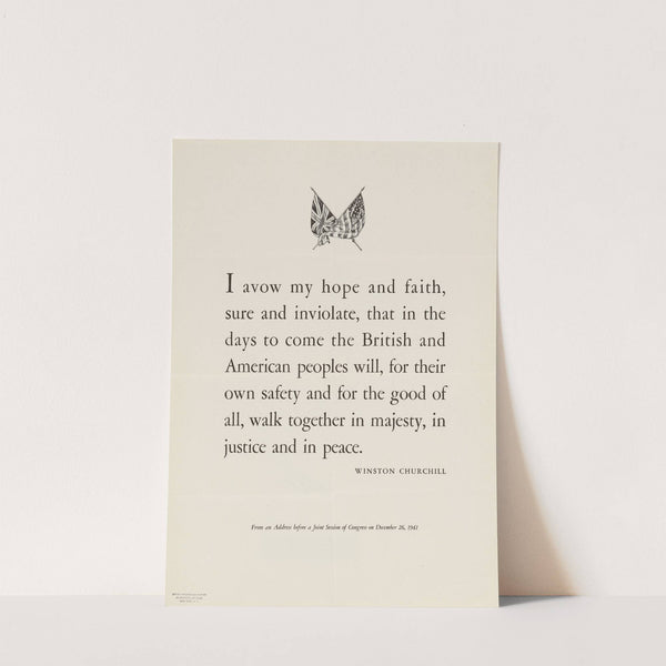 Winston Churchill by Anonymous