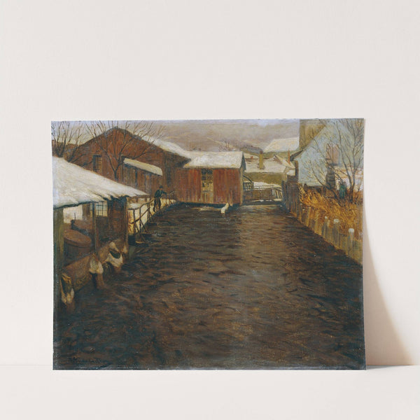 Winter by Eduard Ameseder