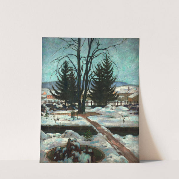 Winter (1914) by Emil Orlik