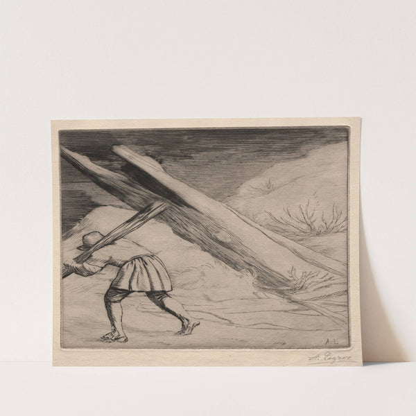 Winter (c. 1857–1911) by Alphonse Legros