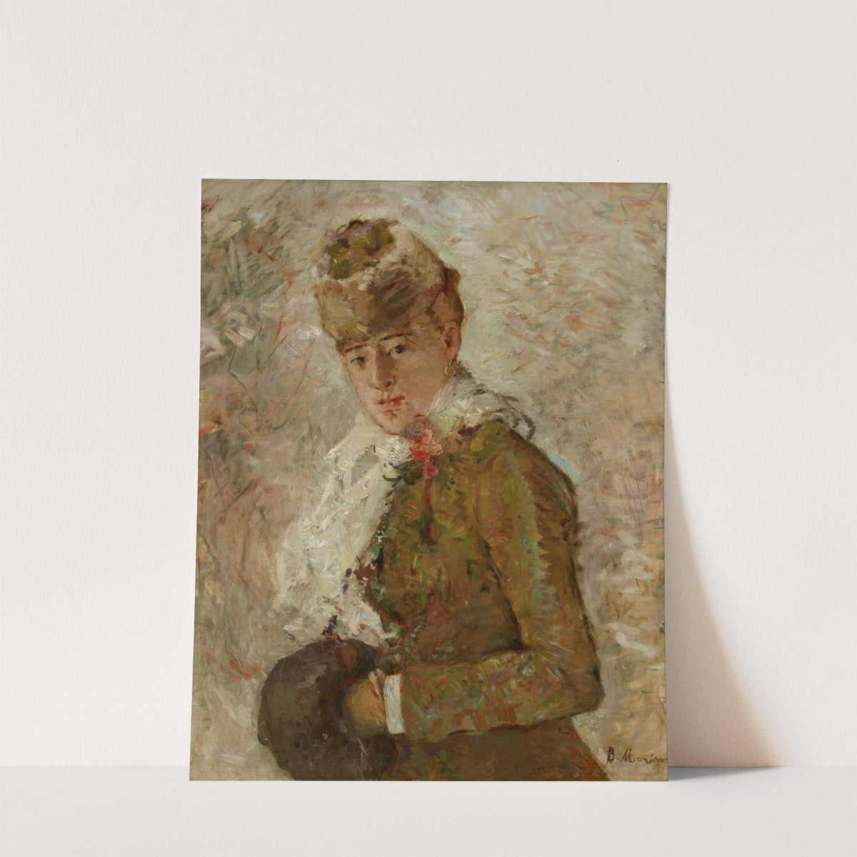 Winter (1880) by Berthe Morisot