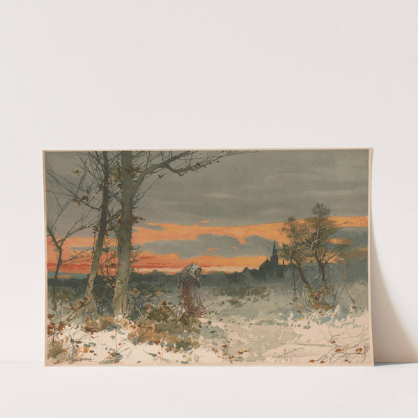 Winter (1888) by J. Mazzanovich