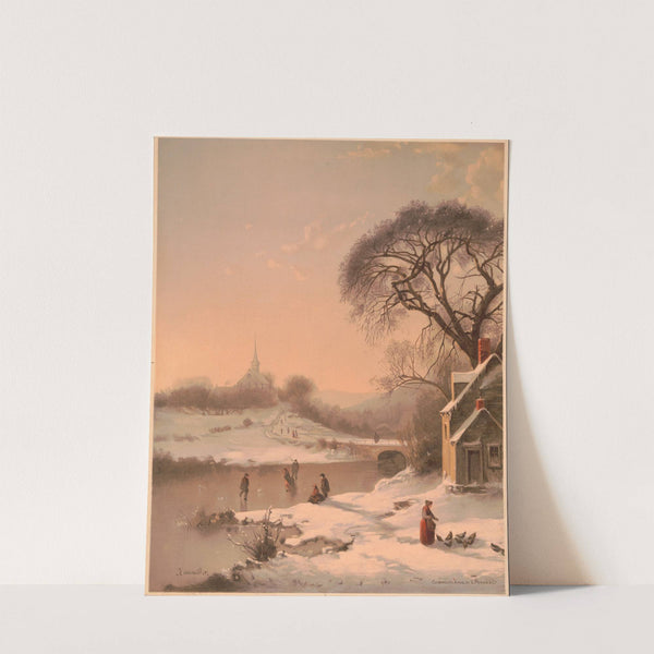 Winter (1869) by Joseph Morviller