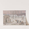 Winter by Pierre Puvis de Chavannes
