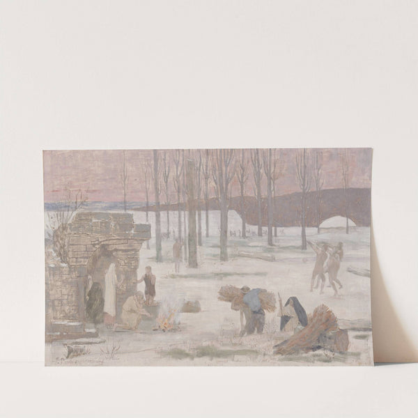 Winter by Pierre Puvis de Chavannes