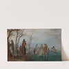Winter (Amusement on the Ice) (1625) by Adriaen Pietersz. Van De Venne
