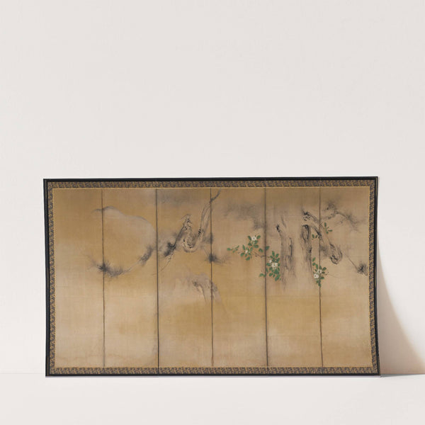 Winter and Summer Flowers (c. 1600) by Kaihō Yūshō