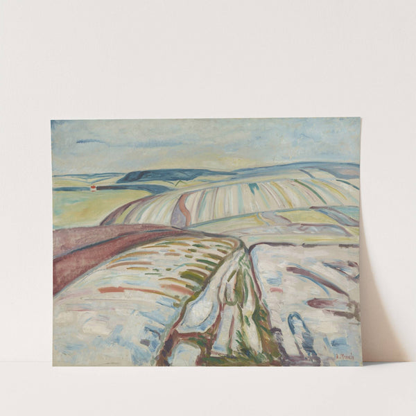 Winter. Elgersburg (1906) by Edvard Munch