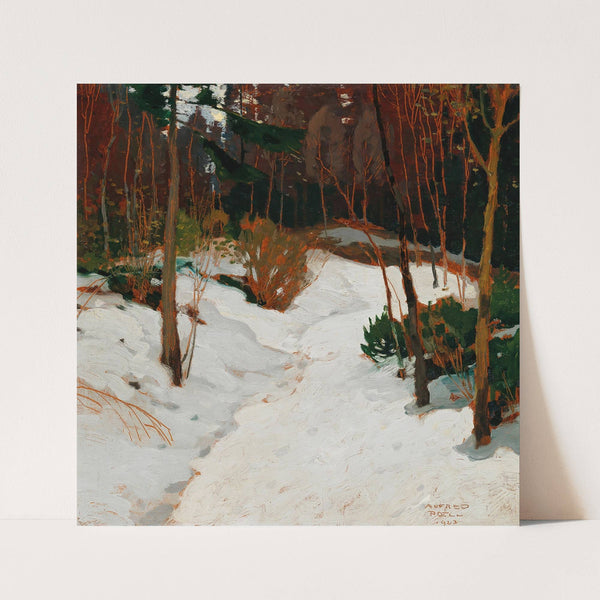 Winter forest (1923) by Alfred Poell