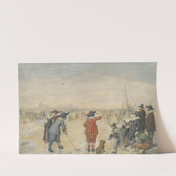 Winter Games on the Frozen River Ijssel (c. 1626) by Hendrick Avercamp
