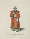 Winter habit of a Chinese Mandarin in 1700. (1757-1772)