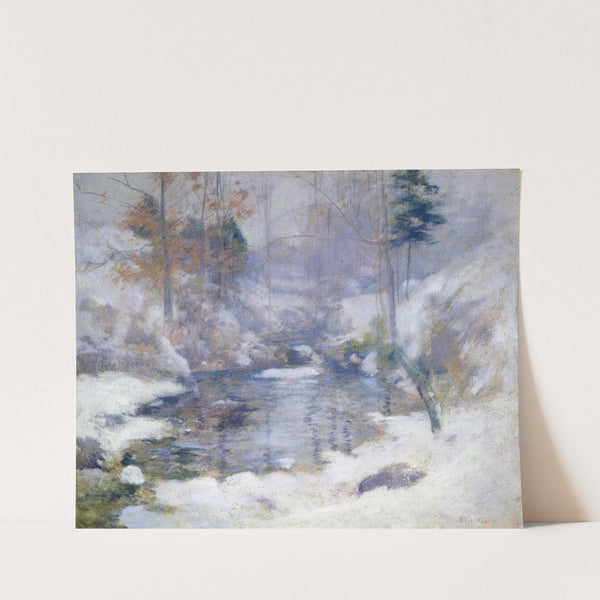 Winter Harmony (c. 1890-1900) by John Henry Twachtman