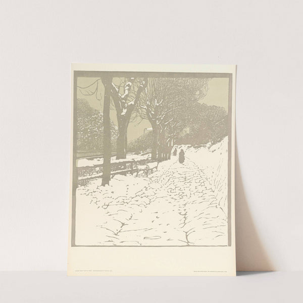 Winter (Hohe Warte in Wien) (1903) by Carl Moll