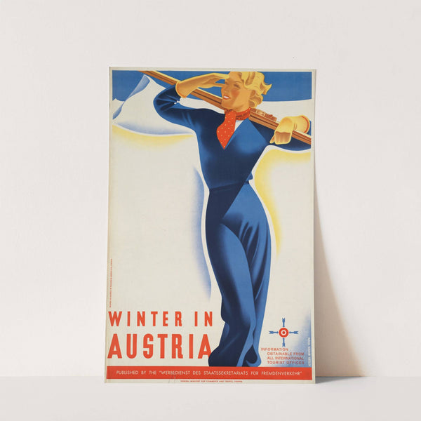 Winter in Austria by Joseph Binder