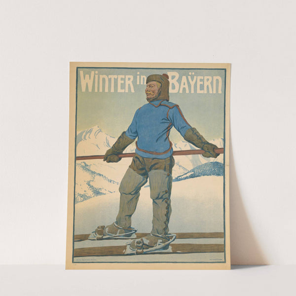 Winter in Bayern (1905) by Erich Erler