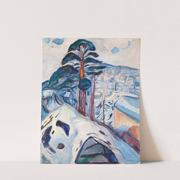 Winter in Kragerø (1916) by Edvard Munch