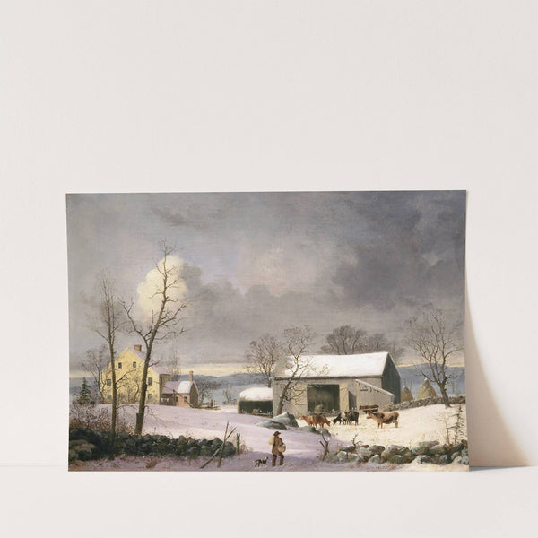 Winter in the Country by George Henry Durrie