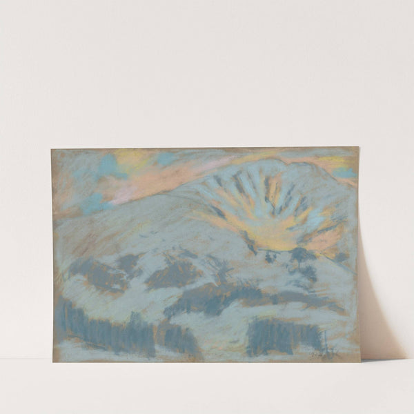 Winter in the High Tatras by Zolo Palugyay