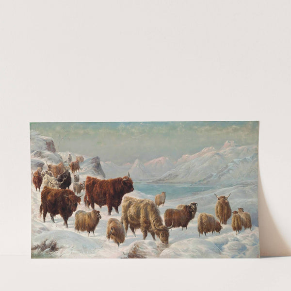 Winter in the highlands (1871) by Charles Jones