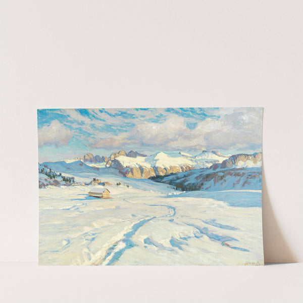 Winter Landscape by Carl O'Lynch of Town