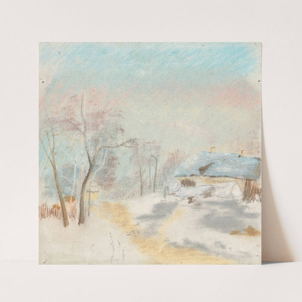 Winter Landscape (1875–1885) by Ladislav Mednyánszky