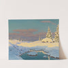Winter Landscape by Ivan Fedorovich Choultse
