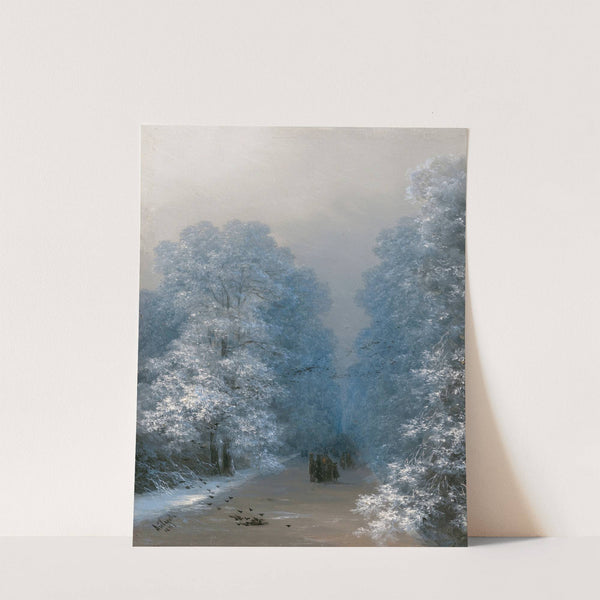 Winter Landscape by Ivan Konstantinovich Aivazovsky