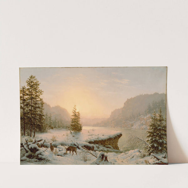 Winter Landscape by Mortimer L. Smith
