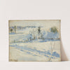 Winter Landscape (1887) by Akseli Gallen-Kallela