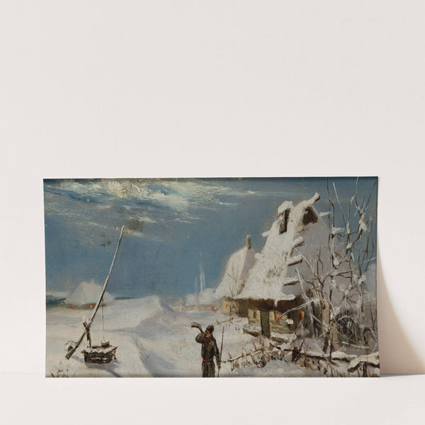 Winter Landscape (1901-1910) by Teodor Marian Talowski