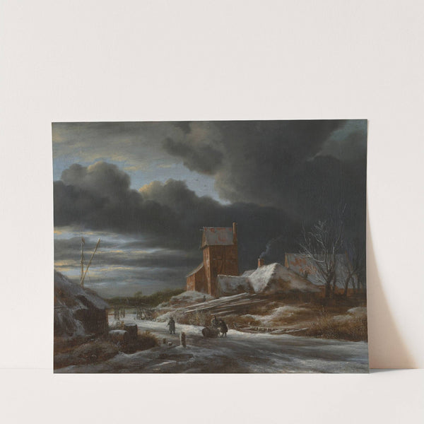 Winter Landscape (c. 1665) by Jacob van Ruisdael