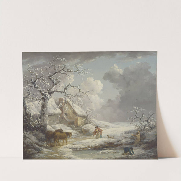 Winter Landscape by George Morland