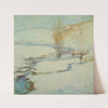 Winter Landscape (1890-1900) by John Henry Twachtman