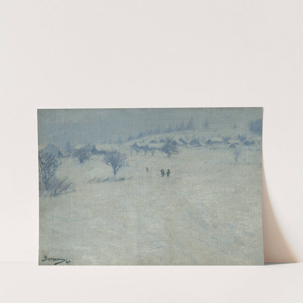 Winter Landscape by Vasily Vereshchagin