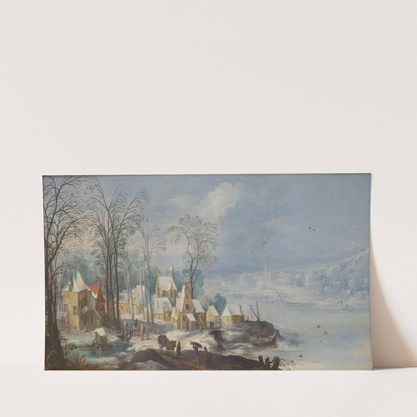 Winter Landscape (1597 – 1625) by Joos de Momper