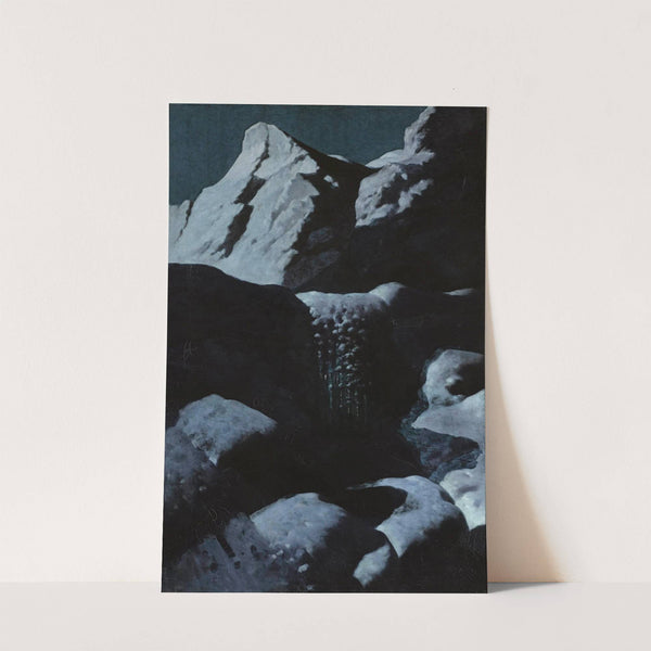 Winter landscape from the Tatra Mountains by Stanisław Witkiewicz