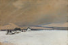 Winter landscape from Żywiec