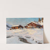 Winter Landscape near Davos by Franz Holper