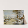 Winter Landscape with Bird Trap by Pieter Brueghel The Younger