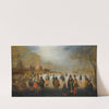 Winter Landscape with Skaters (c. 1615 - c. 1620) by Adam van Breen